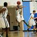 Huron senior Ernest Johnson passes in the game on Monday March 4. Daniel Brenner I AnnArbor.com